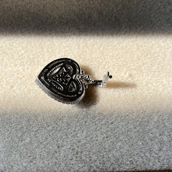 Judith Ripka sterling heart enhancer - Picture 4 of 5
